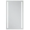 Дзеркало Mixxus Premium LINES MR17-100x60-REVERSE (LED Touch, Anti-fog, димер) (MP6625)