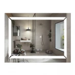 Дзеркало Mixxus Light MR01-70x50 (годинник, LED-підсвічування, антизапотівання) (MI6000)
