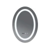 Дзеркало Mixxus Plain MV02-50x70 (годинник, LED-підсвічування, антизапотівання) (MI6010)