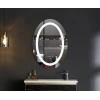 Дзеркало Mixxus Plain MV02-50x70 (годинник, LED-підсвічування, антизапотівання) (MI6010)