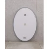 Дзеркало Mixxus Plain MV02-50x70 (годинник, LED-підсвічування, антизапотівання) (MI6010)
