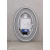 Дзеркало Mixxus Plain MV02-50x70 (годинник, LED-підсвічування, антизапотівання) (MI6010)