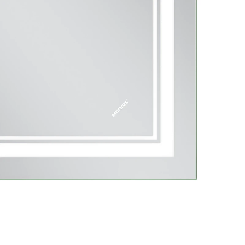 Дзеркало Mixxus Premium QUADRO MR20-50x80-REVERSE (LED Touch, Anti-fog, димер) (MP6620)