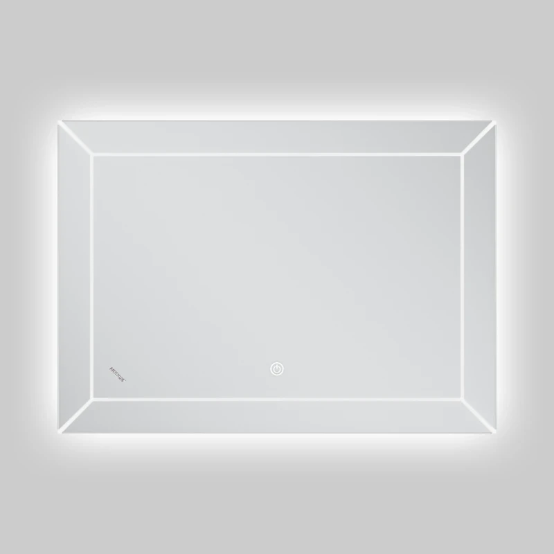 Дзеркало Mixxus Premium CUBIC MR14-70x50-REVERSE (LED Touch, Anti-fog, димер) (MP6647)