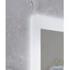 Дзеркало Mixxus FLAT MR04-100x60 з LED Touch, Anti-fog, димером, регулюванням яскравості, годинником (MI6008)