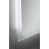 Дзеркало Mixxus FLAT MR04-100x60 з LED Touch, Anti-fog, димером, регулюванням яскравості, годинником (MI6008)