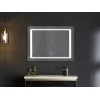 Зеркало Mixxus Style MR03-90x70 (часы, LED-подсветка, антизапотевание) (MI6007)