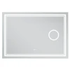 Дзеркало Mixxus Premium QUADRO MR20-100x70 (LED Touch, Anti-fog, димер, лінза) (MP6622)
