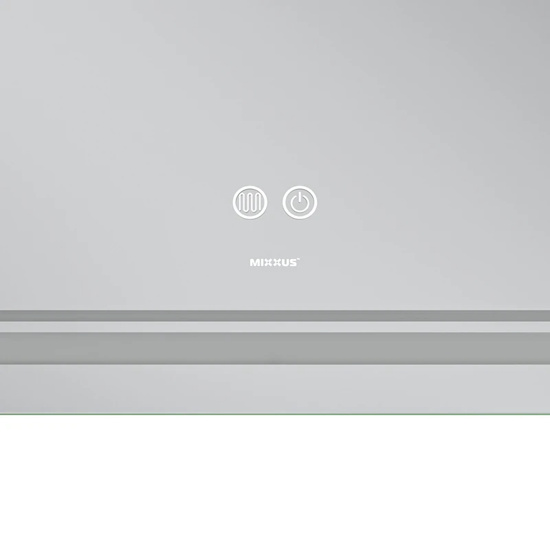 Дзеркало Mixxus Premium QUADRO MR20-100x70 (LED Touch, Anti-fog, димер, лінза) (MP6622)