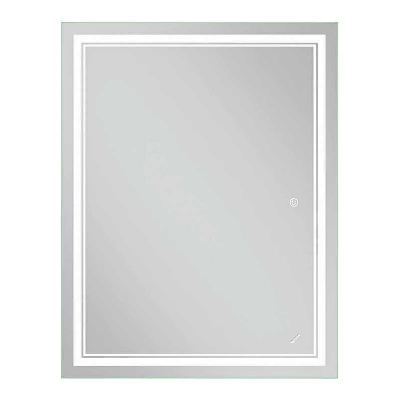Дзеркало Mixxus Premium QUADRO MR20-90x70-REVERSE (LED Touch, Anti-fog, димер) (MP6621)