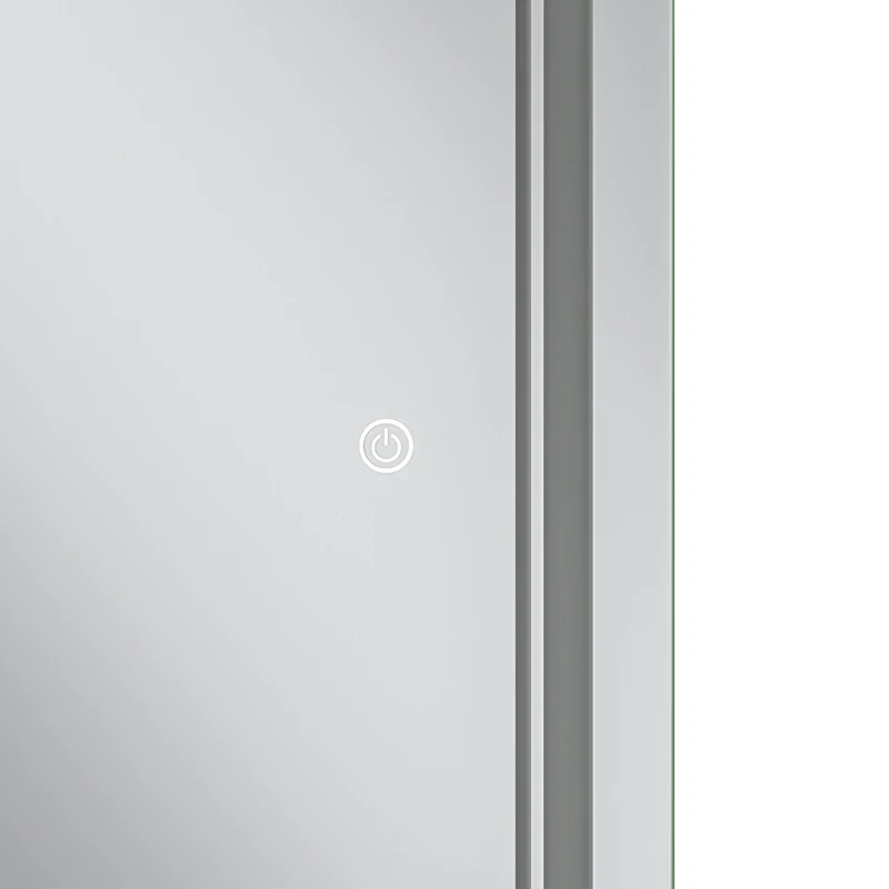 Дзеркало Mixxus Premium QUADRO MR20-90x70-REVERSE (LED Touch, Anti-fog, димер) (MP6621)
