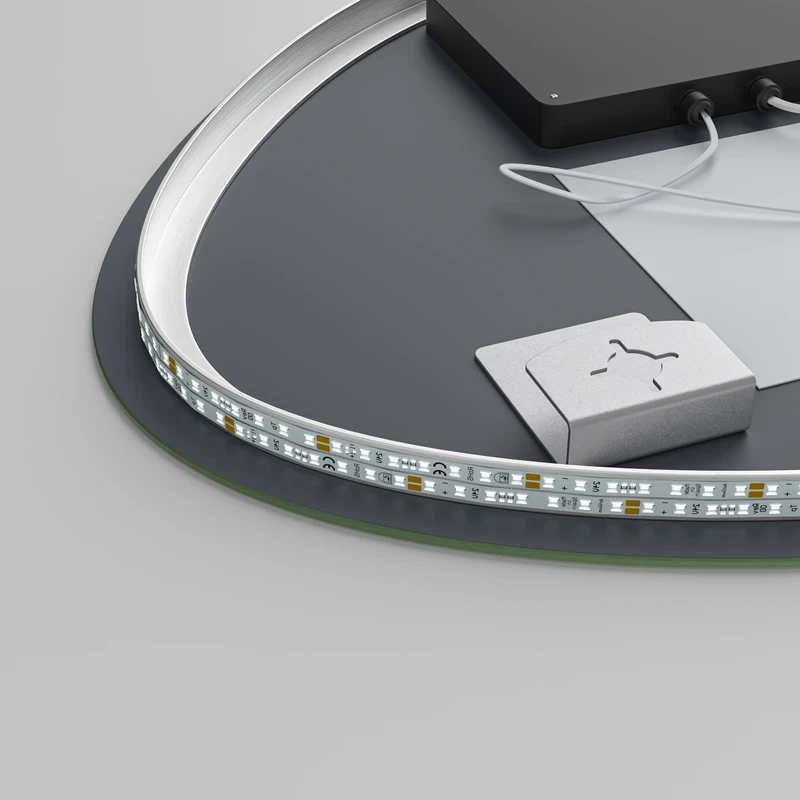 Дзеркало Mixxus Premium DIVERSE MA01-90x60-REVERSE (LED Touch, Anti-fog, димер (3-6,5kK)) (MP6633)