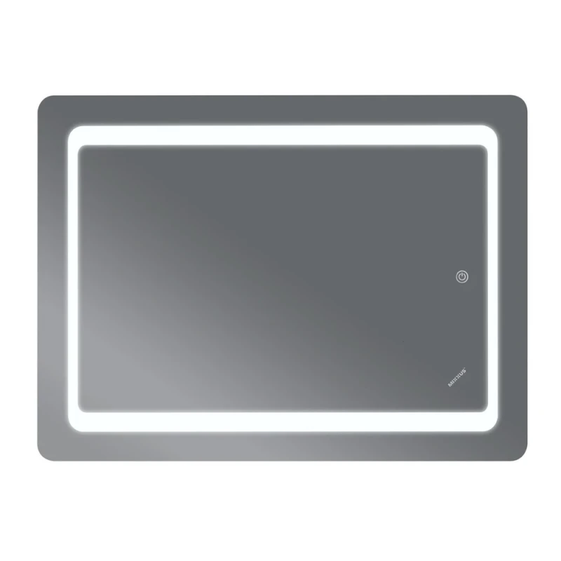 Дзеркало Mixxus TWEE MR09-80x60-REVERSE з LED Touch, Anti-fog, димером, регулюванням яскравості (MI6660)