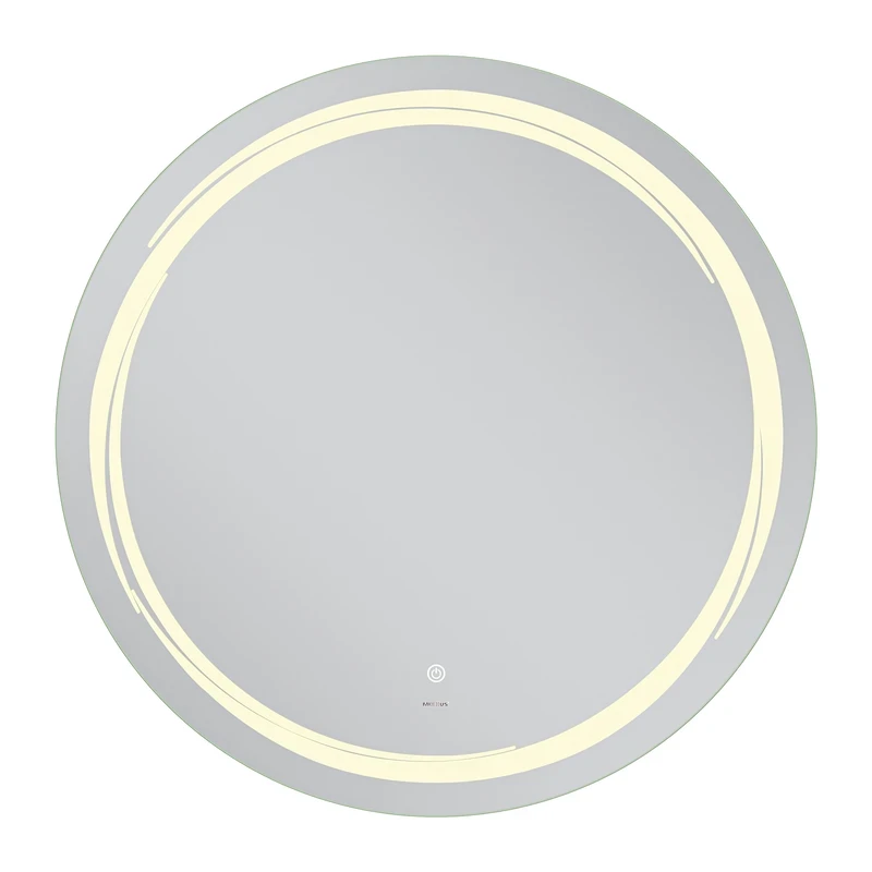 Дзеркало Mixxus Premium WAVE MC04-90 (LED Touch, Anti-fog, димер (3-6,5kK)) (MP6637)