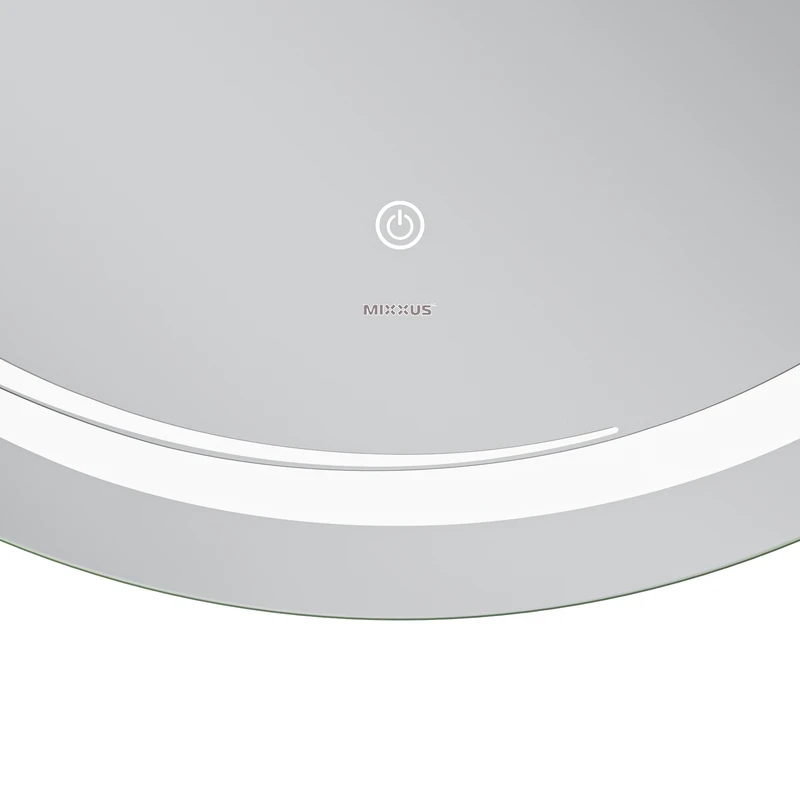 Дзеркало Mixxus Premium WAVE MC04-90 (LED Touch, Anti-fog, димер (3-6,5kK)) (MP6637)