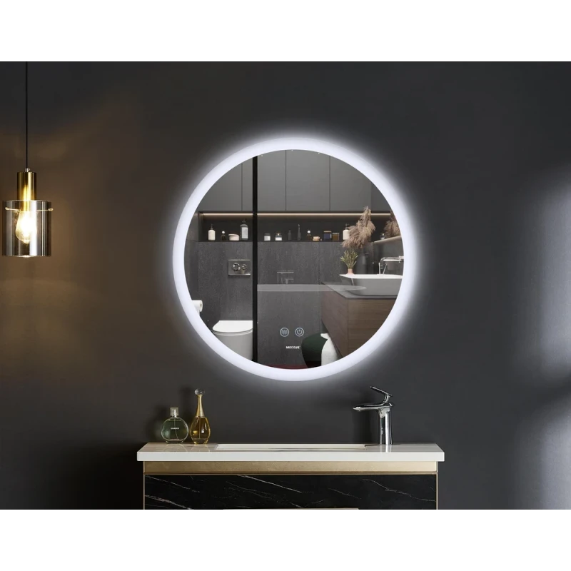 Дзеркало Mixxus PLAIN MC11-60 з LED Touch, Anti-fog, димером, рег. яскравості (MI6663)