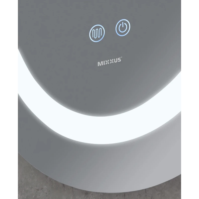 Дзеркало Mixxus PLAIN MV03-50x70 з LED Touch, Anti-fog, димером, рег. яскравості (MI6664)