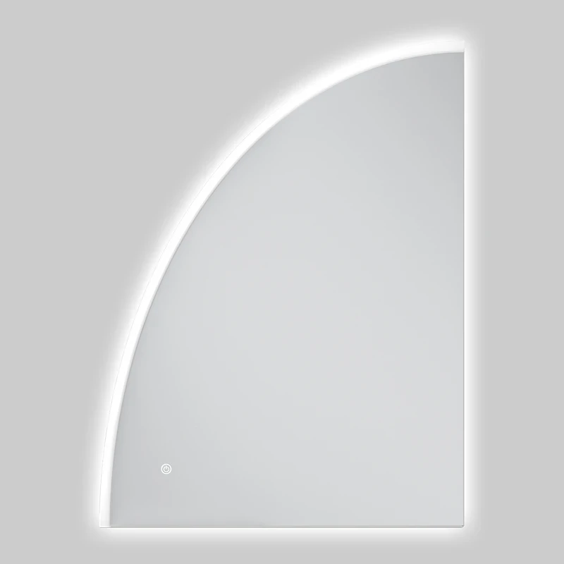Дзеркало Mixxus Premium TOPPER MS02-75x100 (LED Touch, Anti-fog, димер (3-6,5kK)) (MP6634)