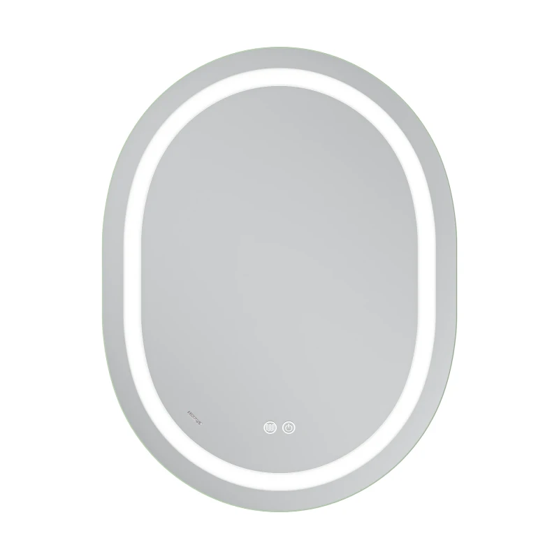 Дзеркало Mixxus Premium ELLIPSE MV05-80x60-REVERSE (LED Touch, Anti-fog, димер (3-6,5kK)) (MP6642)