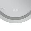 Дзеркало Mixxus Premium ELLIPSE MV05-80x60-REVERSE (LED Touch, Anti-fog, димер (3-6,5kK)) (MP6642)