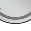 Дзеркало Mixxus Premium ELLIPSE MV05-80x70-REVERSE BLACK (LED Touch, Anti-fog, димер(3-6kK))(MP6646)