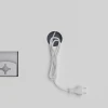 Дзеркало Mixxus Premium ELLIPSE MV05-80x70-REVERSE BLACK (LED Touch, Anti-fog, димер(3-6kK))(MP6646)
