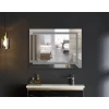 Дзеркало Mixxus Warm MR02-120x80 (годинник, LED-підсвічування, антизапотівання) (MI6001)