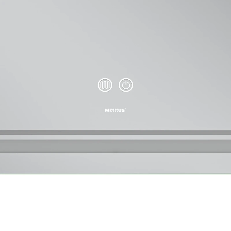 Дзеркало Mixxus Premium QUADRO MR20-100x80 (LED Touch, Anti-fog, димер, лінза) (MP6623)