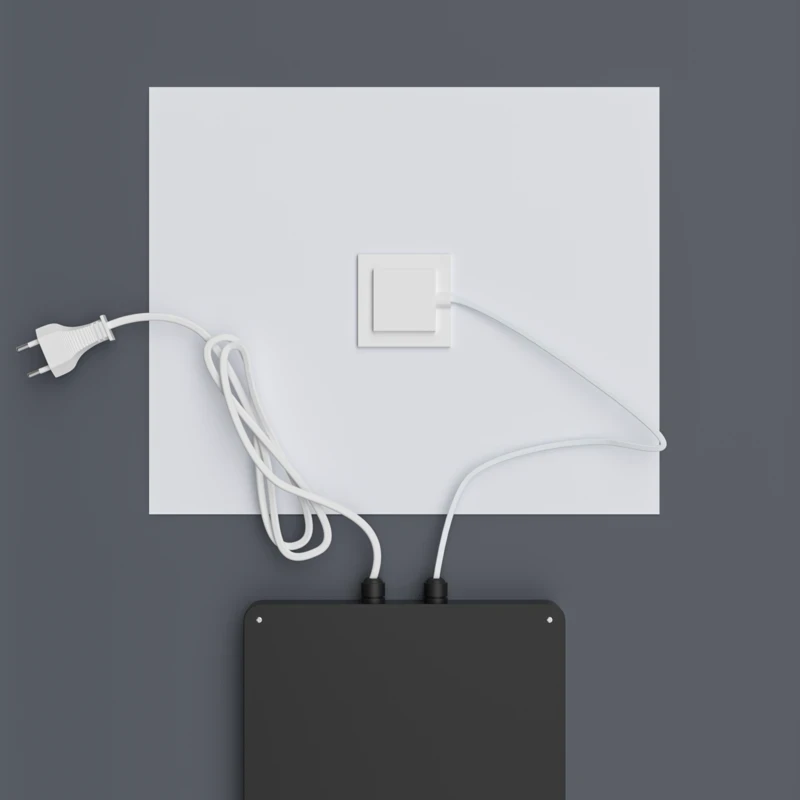 Дзеркало Mixxus Premium BEVEL MA02-90x65-REVERSE (LED Touch, Anti-fog, димер (3-6,5kK)) (MP6641)