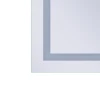 Дзеркало Mixxus Premium FLASH MR21-60x80 (LED Touch, Anti-fog, димер, годинник) (MP6617)