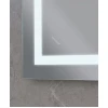 Зеркало Mixxus Warm MR02-100x70 (часы, LED-подсветка, антизапотевание) (MI6002)