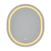 Дзеркало Mixxus Premium ELLIPSE MV05-80x70-REVERSE (LED Touch, Anti-fog, димер (3-6,5kK)) (MP6643)