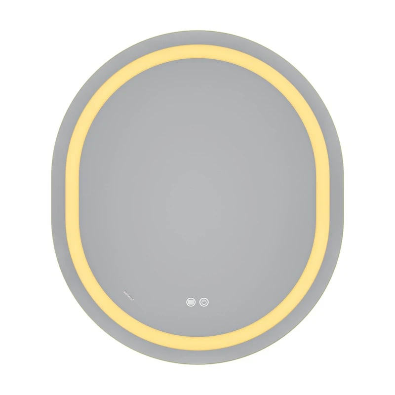 Дзеркало Mixxus Premium ELLIPSE MV05-80x70-REVERSE (LED Touch, Anti-fog, димер (3-6,5kK)) (MP6643)