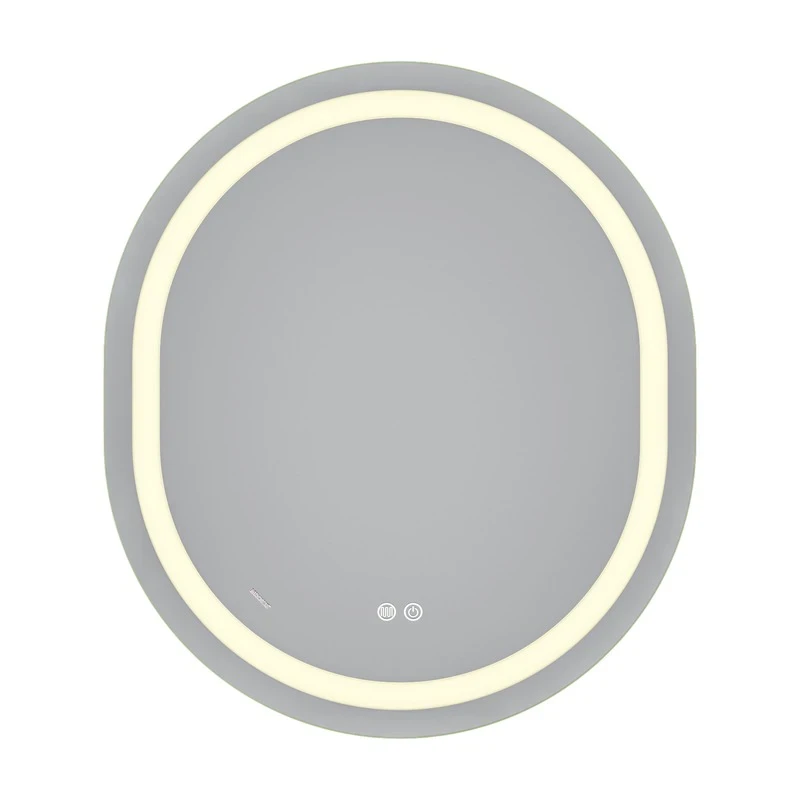 Дзеркало Mixxus Premium ELLIPSE MV05-80x70-REVERSE (LED Touch, Anti-fog, димер (3-6,5kK)) (MP6643)