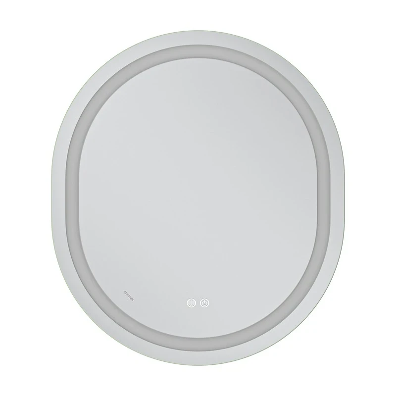 Дзеркало Mixxus Premium ELLIPSE MV05-80x70-REVERSE (LED Touch, Anti-fog, димер (3-6,5kK)) (MP6643)