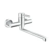 Смеситель для кухни Champion SUS-005 CHROME настенный из нержавеющей стали (CH6536)