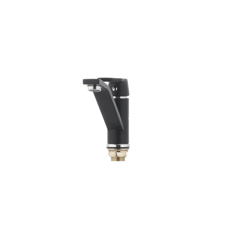 Змішувач для умивальника Mixxus Premium TIGER 555 (виливши 15 см) чорний (MI0568)