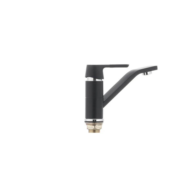 Змішувач для умивальника Mixxus Premium TIGER 555 (виливши 15 см) чорний (MI0568)