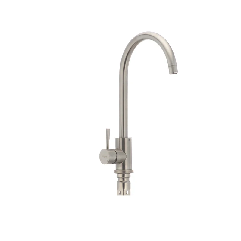 Смеситель для кухни из нерж. стали SUS304 Mixxus SUS-011 (SS0001)