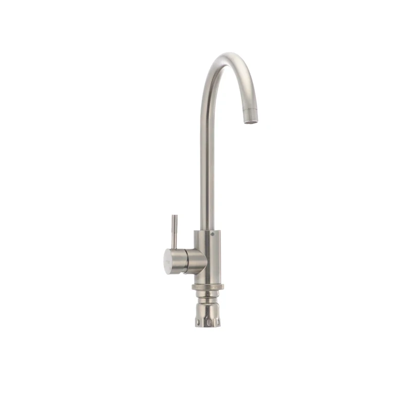 Смеситель для кухни из нерж. стали SUS304 Mixxus SUS-011 (SS0001)