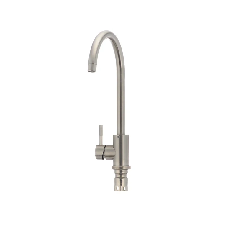 Смеситель для кухни из нерж. стали SUS304 Mixxus SUS-011 (SS0001)