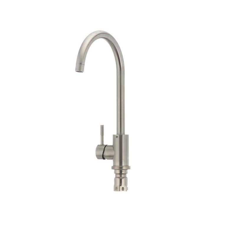 Смеситель для кухни из нерж. стали SUS304 Mixxus SUS-011 (SS0001)