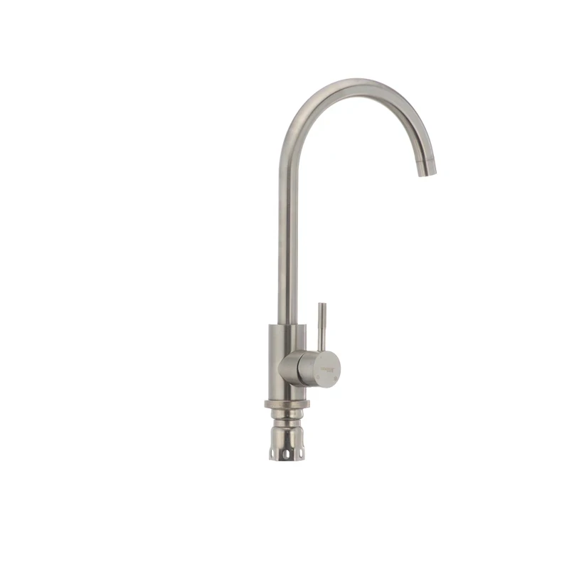Смеситель для кухни из нерж. стали SUS304 Mixxus SUS-011 (SS0001)