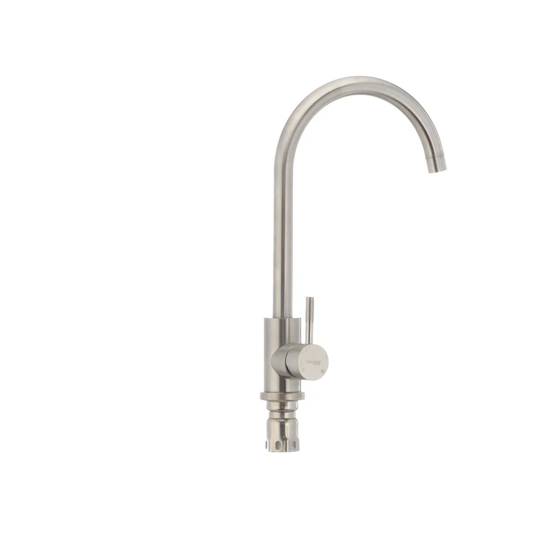Смеситель для кухни из нерж. стали SUS304 Mixxus SUS-011 (SS0001)