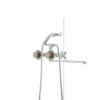 Смеситель для ванны Haiba Dominox 140 матовый (HB0063)