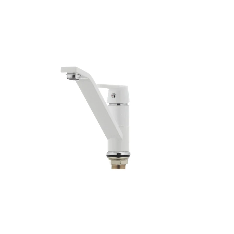 Кухонний змішувач білий MIXXUS Premium Tiger 555 (MI0575)