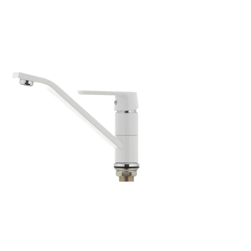 Кухонний змішувач білий MIXXUS Premium Tiger 555 (MI0575)