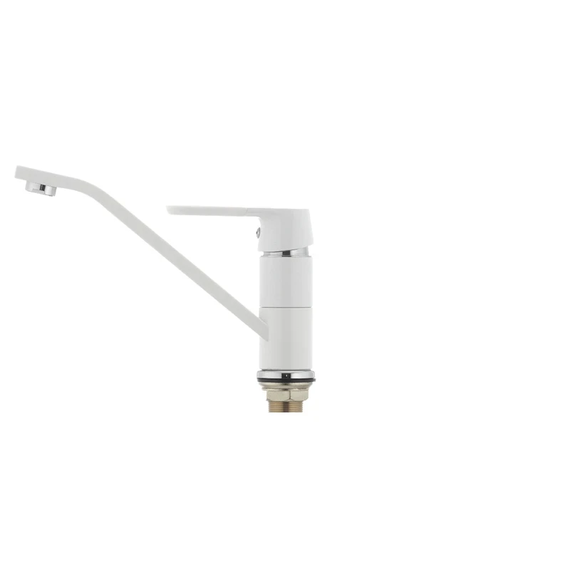 Кухонний змішувач білий MIXXUS Premium Tiger 555 (MI0575)