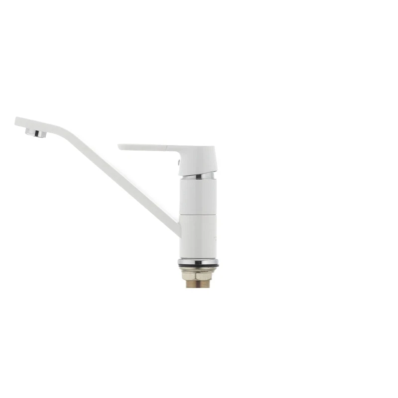 Кухонний змішувач білий MIXXUS Premium Tiger 555 (MI0575)