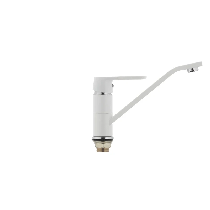 Кухонний змішувач білий MIXXUS Premium Tiger 555 (MI0575)